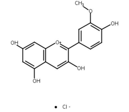 氯化芍藥素  CAS號： 134-01-0 中藥對照品標(biāo)準(zhǔn)品