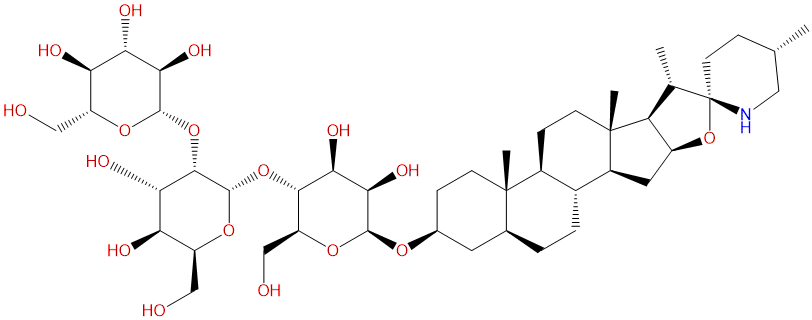 Beta-番茄堿苷  CAS號(hào)：17406-46-1 中藥對(duì)照品標(biāo)準(zhǔn)品