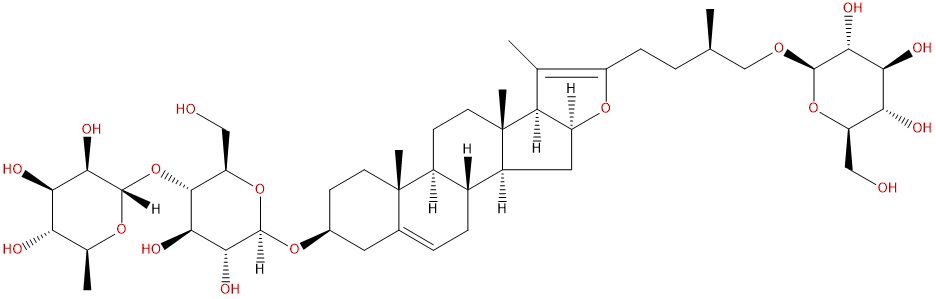 異原纖細(xì)薯蕷次皂苷 CAS號(hào)：117457-34-8 中藥對(duì)照品標(biāo)準(zhǔn)品