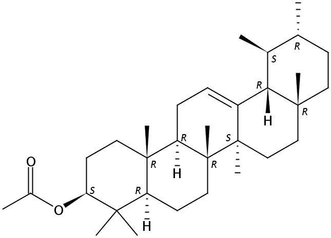 α-香樹(shù)脂醇乙酸酯 CAS號(hào)：863-76-3 中藥對(duì)照品標(biāo)準(zhǔn)品