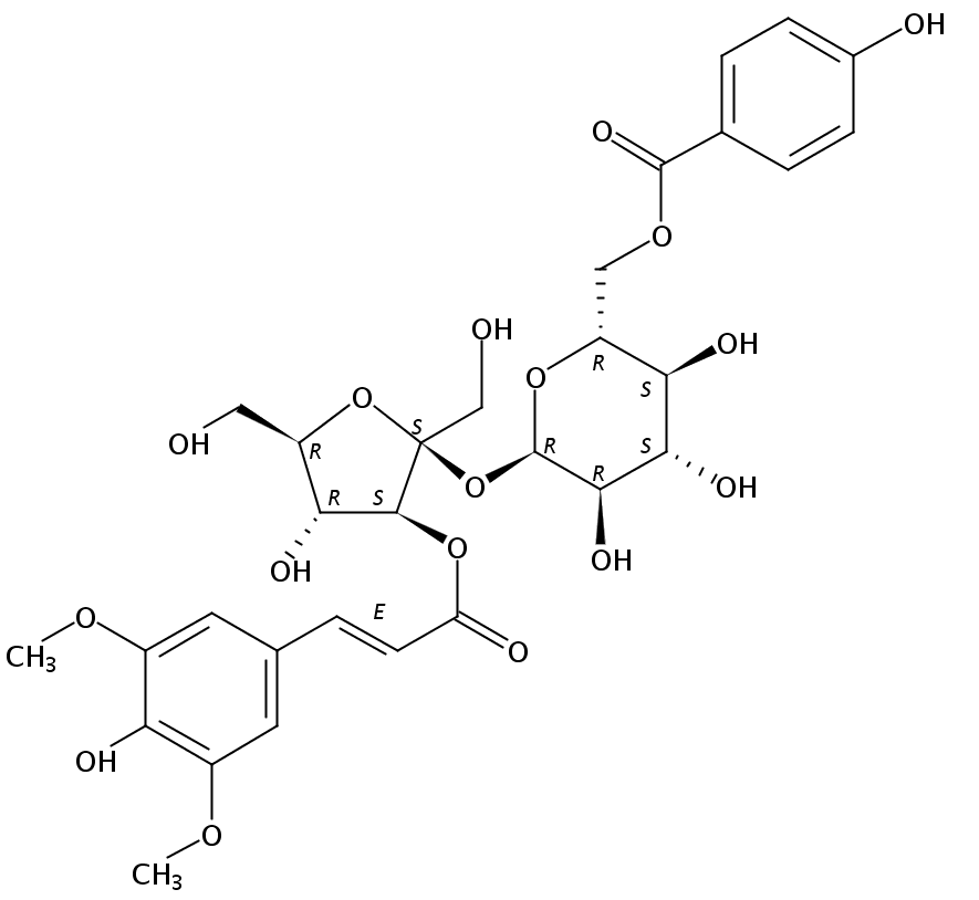 細(xì)葉遠(yuǎn)志苷B  CAS號(hào)：139726-36-6 中藥對(duì)照品標(biāo)準(zhǔn)品