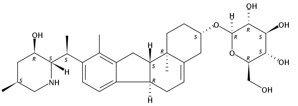 藜蘆托素 CAS：475-00-3 中藥對照品標準品