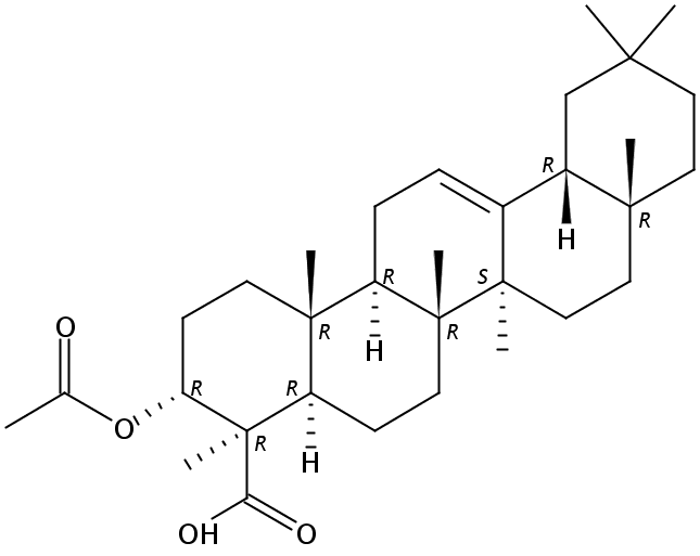 3-乙酰基-α-乳香酸 CAS： 89913-60-0 中藥對(duì)照品標(biāo)準(zhǔn)品