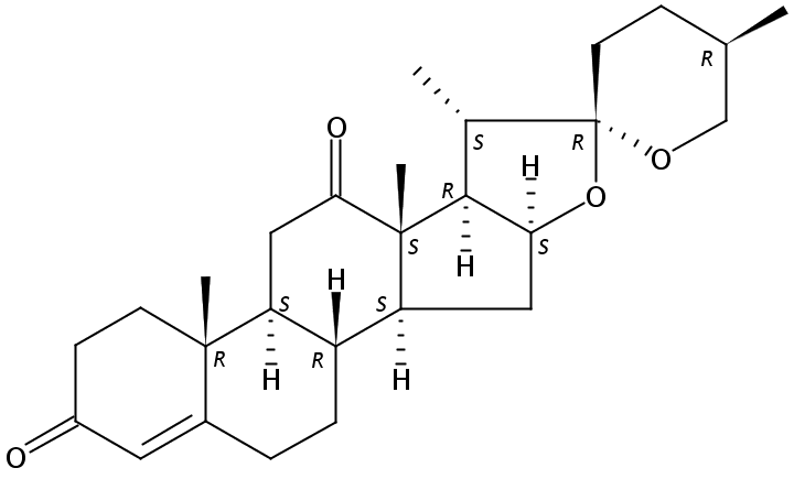 蒺藜苷元 CAS：6875-60-1中藥對(duì)照品標(biāo)準(zhǔn)品