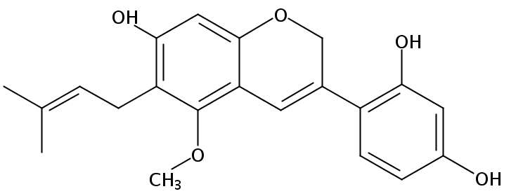 去氫粗毛甘草素C CAS號：199331-35-6 中藥對照品標(biāo)準(zhǔn)品