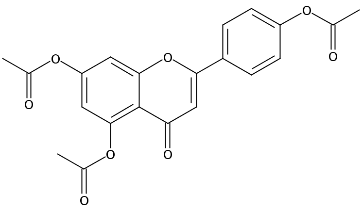 4‘，5，7-三乙酰基黃酮 CAS： 3316-46-9 中藥對(duì)照品標(biāo)準(zhǔn)品