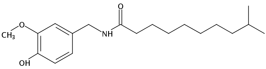 高二氫辣椒素I CAS：20279-06-5 中藥對(duì)照品標(biāo)準(zhǔn)品