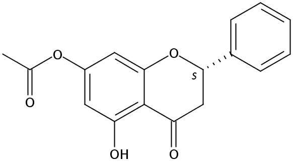 7-乙酸-5,7-二羥基雙氫黃酮酯 CAS：109592-60-1中藥對(duì)照品標(biāo)準(zhǔn)品