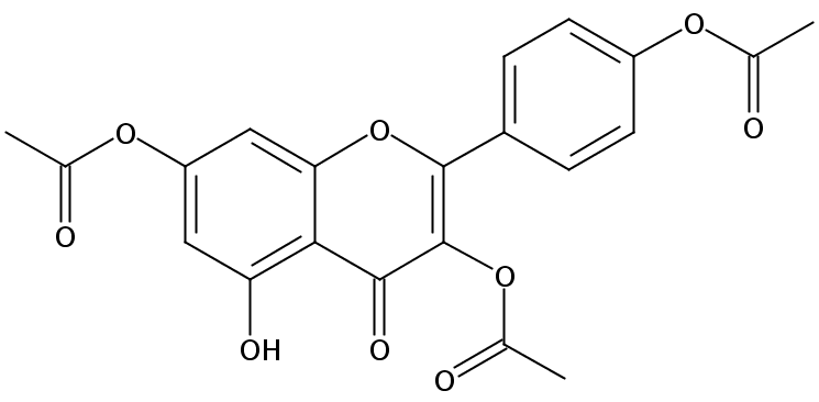 3,4',7-三乙酸堪非醇酯 CAS：143724-69-0 中藥對(duì)照品標(biāo)準(zhǔn)品