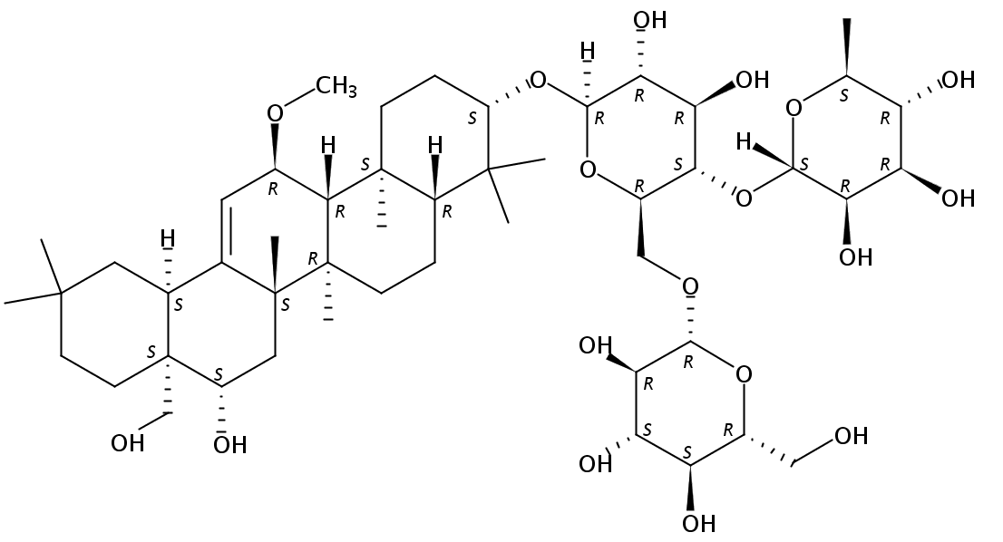 11(α)甲氧基柴胡皂苷F   CAS：104109-37-7  中藥對(duì)照品標(biāo)準(zhǔn)品