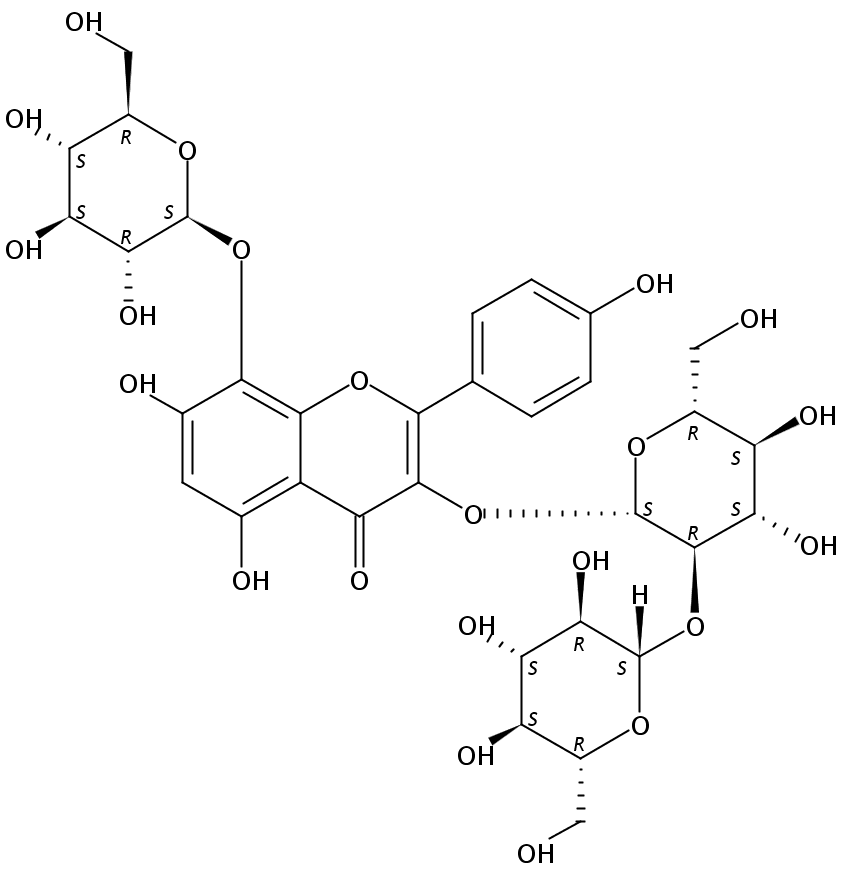 草質(zhì)素-3-槐二糖-8-葡萄糖苷 | CAS No： 77298-68-1 對(duì)照品 標(biāo)準(zhǔn)品