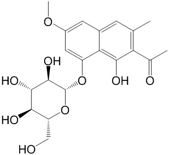 決明酮-8-O-β-D-葡萄糖苷 | CAS No.64032-49-1