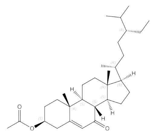 3-乙?；?7-羰基-β-谷甾醇 | CAS No.18376-53-9