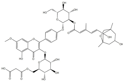 貨號(hào)DS0555丨鼠李檸檬素-3-O-（6'''-O-丙二酸）