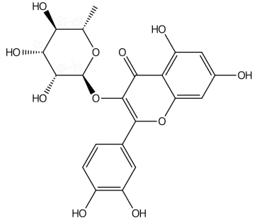 槲皮苷 CAS：522-12-3 中藥對照品 標(biāo)準(zhǔn)品