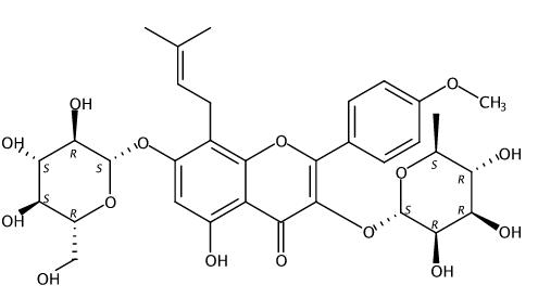 淫羊藿苷 CAS：489-32-7 中藥對照品標(biāo)準(zhǔn)品