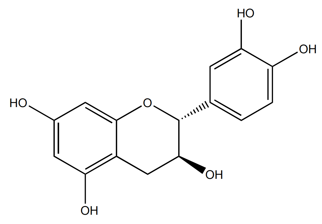 (-)-兒茶素 | CAS No.18829-70-4