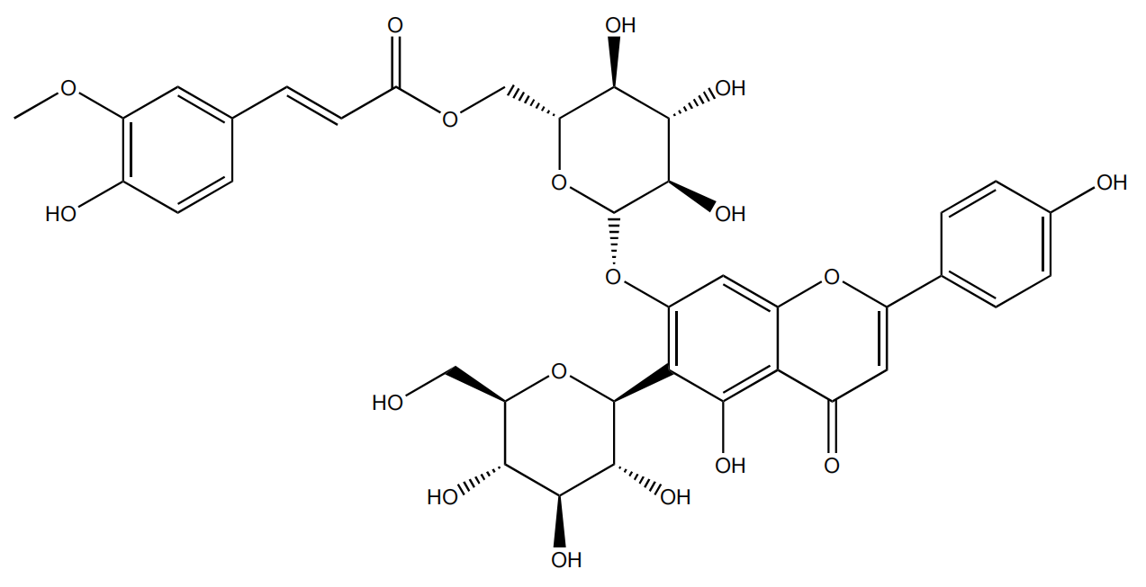 6'''-阿魏酰肥皂草苷 | CAS No.212271-12-0